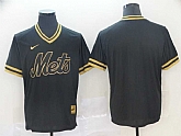 Mets Blank Black Gold Nike Cooperstown Collection Legend V Neck Jersey,baseball caps,new era cap wholesale,wholesale hats